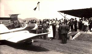 133-AERODROMES-ET-BASES-1945-1962-1-GUELMA (53) INAUGURATION EN 57 DE L AERODROME